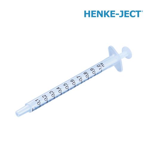 HENKE-JECT ABCE1LS HENKE-JECT eco 2-part 주사기, 1mL, Luer-Slip, 비멸균, Mini-bulk, 8300065161