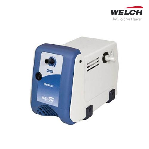 Welch Vacuum 2045C-02 Full PTFE Diaphragm Pump with vacuum regulator, 35L/min, 3.7torr