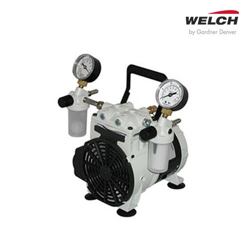 Welch Vacuum 2546C-10 WOB-L Piston Dry pump, 45L/min, 60torr