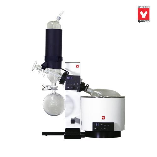 Yamato RE212BW-D 회전농축기(Rotary Evaporator Vertical), 5~315rpm, RT+5℃~90℃, 5.1 Liter, with water bath